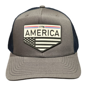 America Shield PVC Trucker Cap