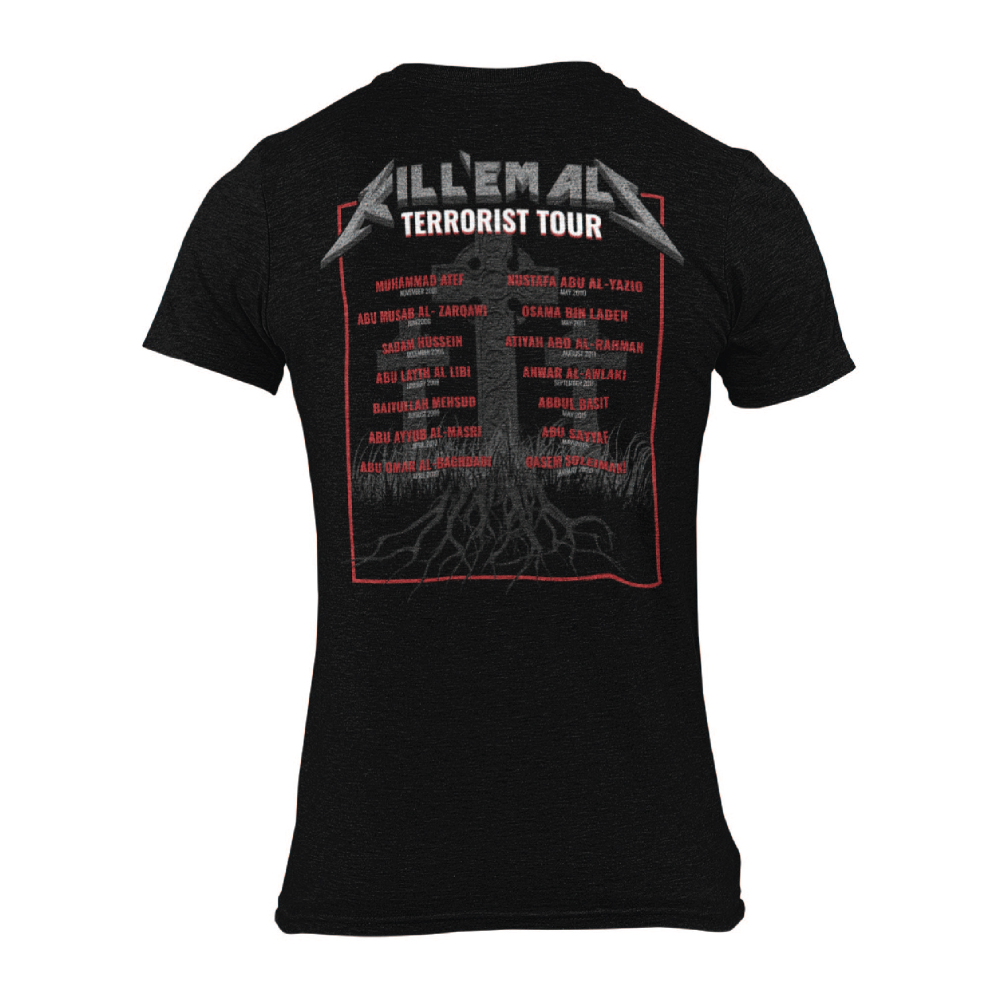 Kill-em-all-T-shirt-back